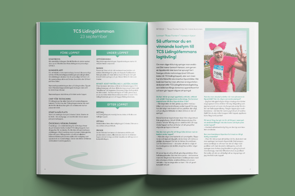 Starttidning TCS Lidingöloppet